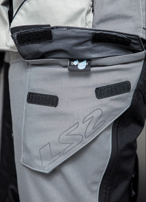 Pantalon LS2 Apollo Hombre Negro / Gris